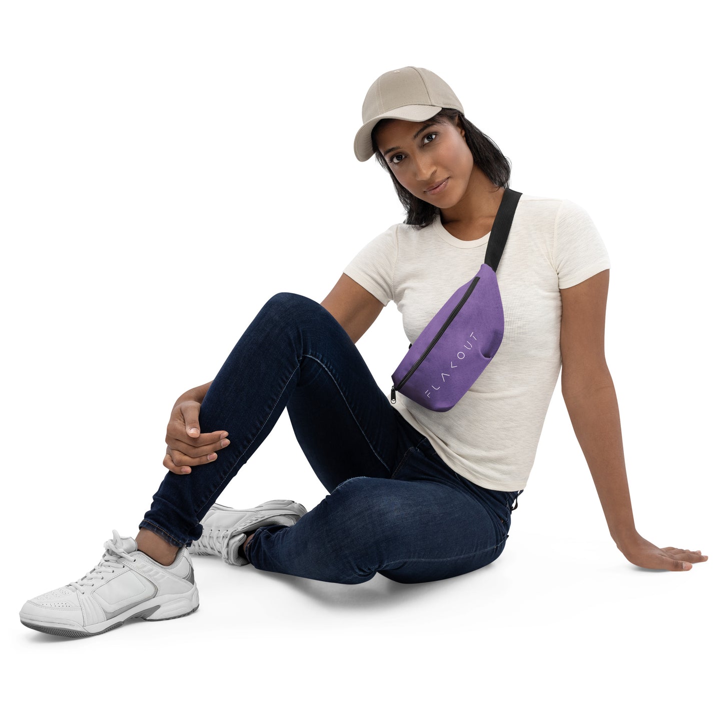 Unisex Water-resistant Fanny Pack - Purple - FLAKOUT