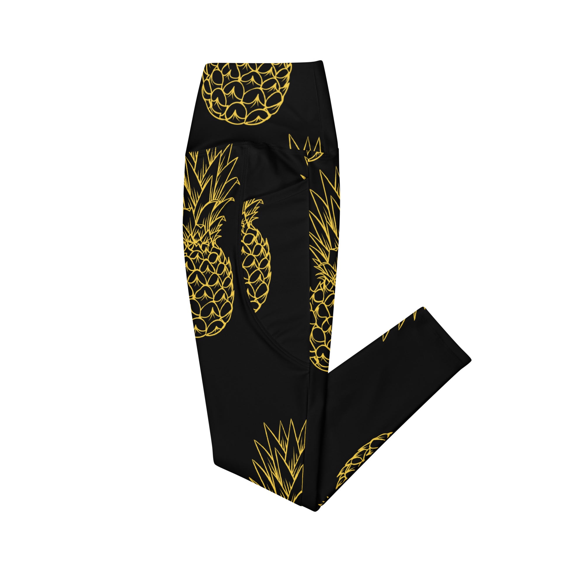 Pineapple Bliss Women's Leggings With Pockets - FLAKOUT