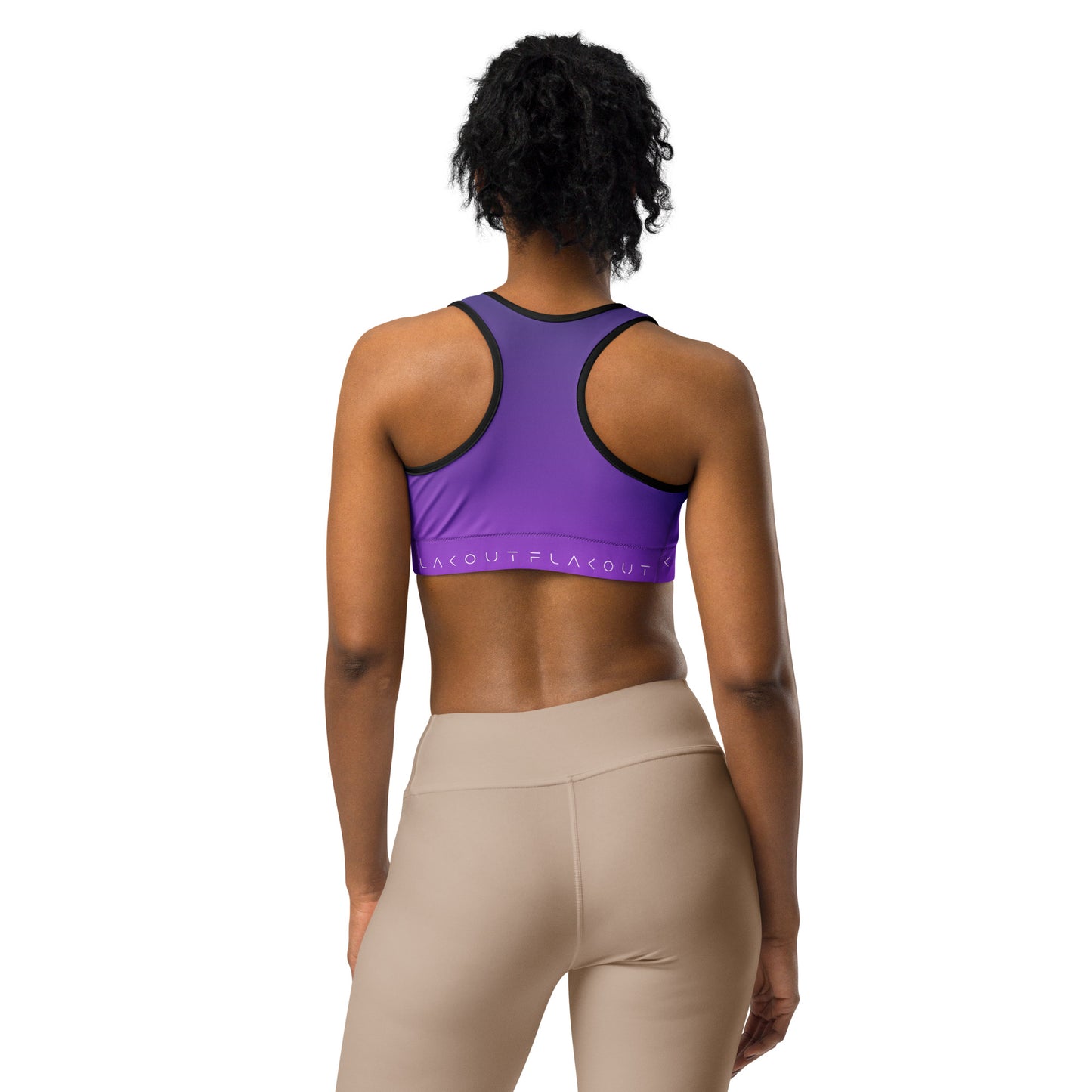 Lilac Twilight Women's Sports Performance Bra - FLAKOUT