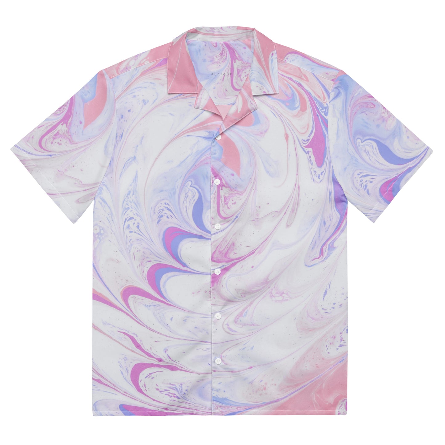 Fluid Colors Flair Button Shirt - FLAKOUT