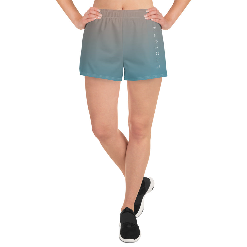 Sapphire Sunset Women’s Recycled Shorts - FLAKOUT