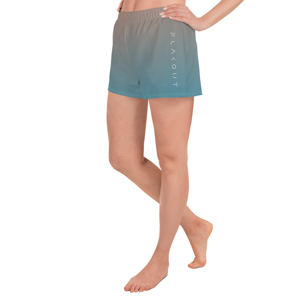 Sapphire Sunset Women’s Recycled Shorts - FLAKOUT