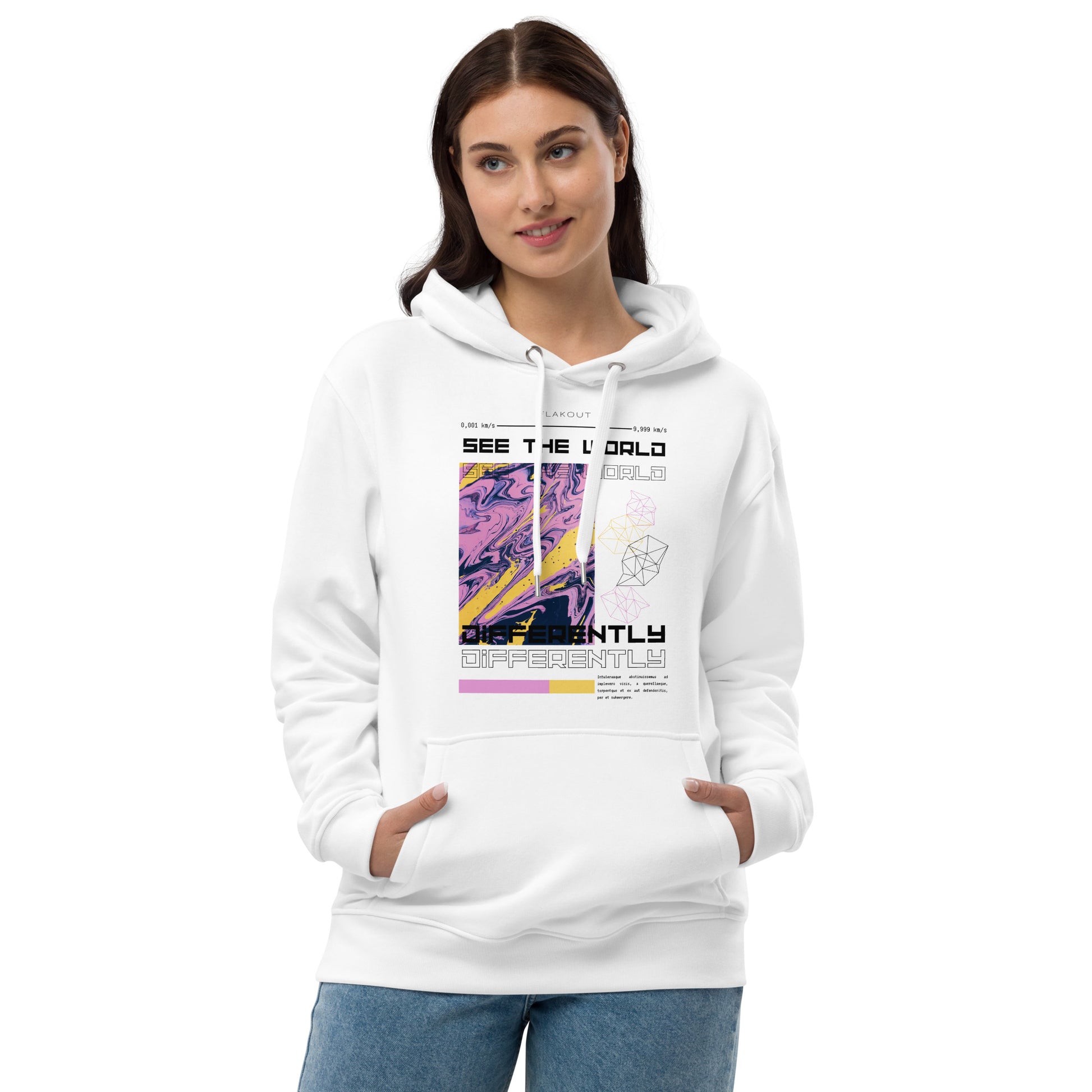 Divergent Horizon See The World Differently Hoodie - FLAKOUT