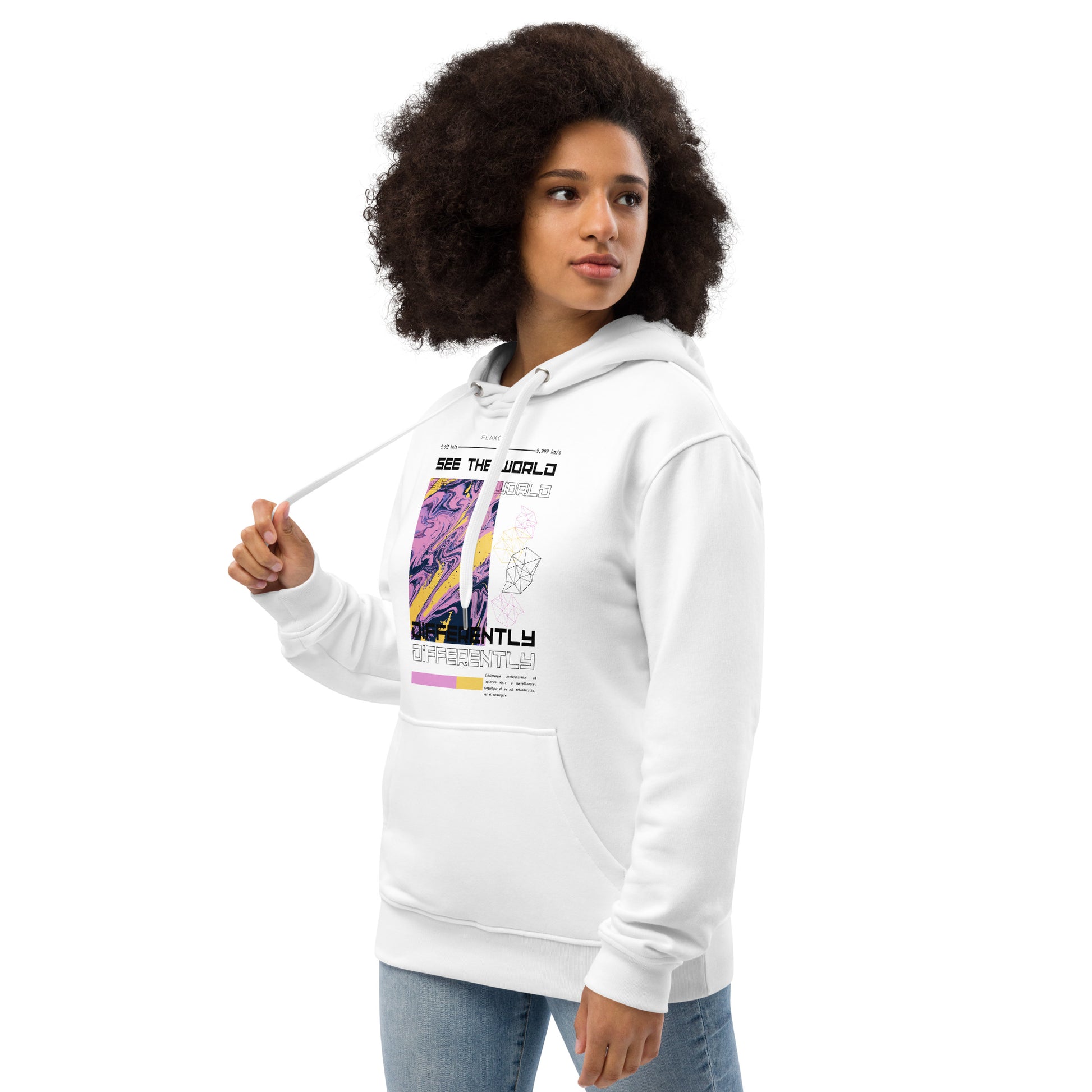 Divergent Horizon See The World Differently Hoodie - FLAKOUT