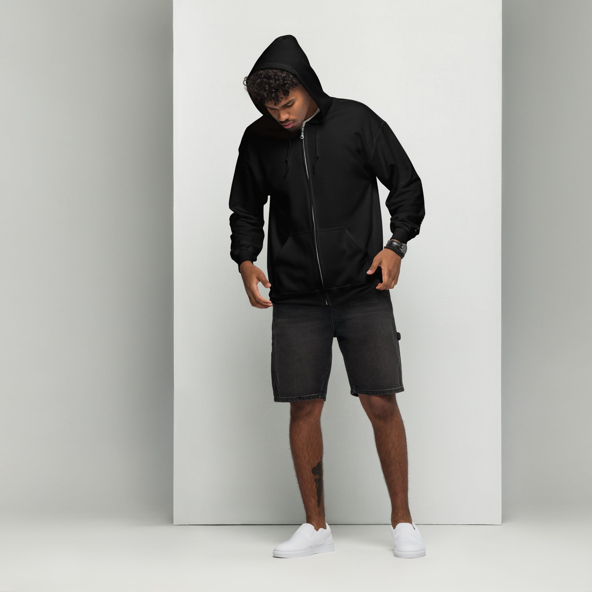 Ablaze Unisex Zip Hoodie - FLAKOUT