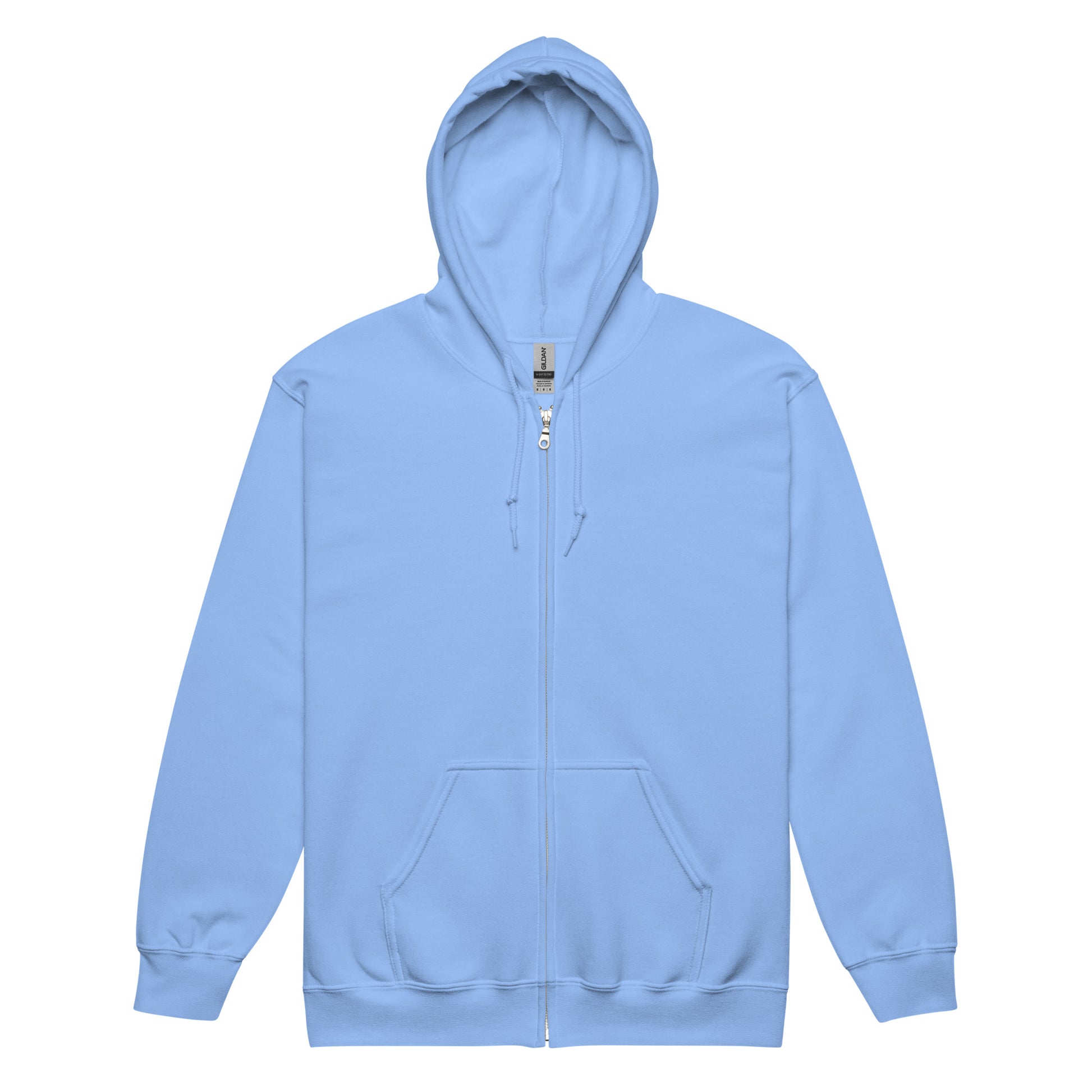 Lunar Eclipsis Heavy Harmony Fusion Zip Hoodie - Carolina Blue - FLAKOUT