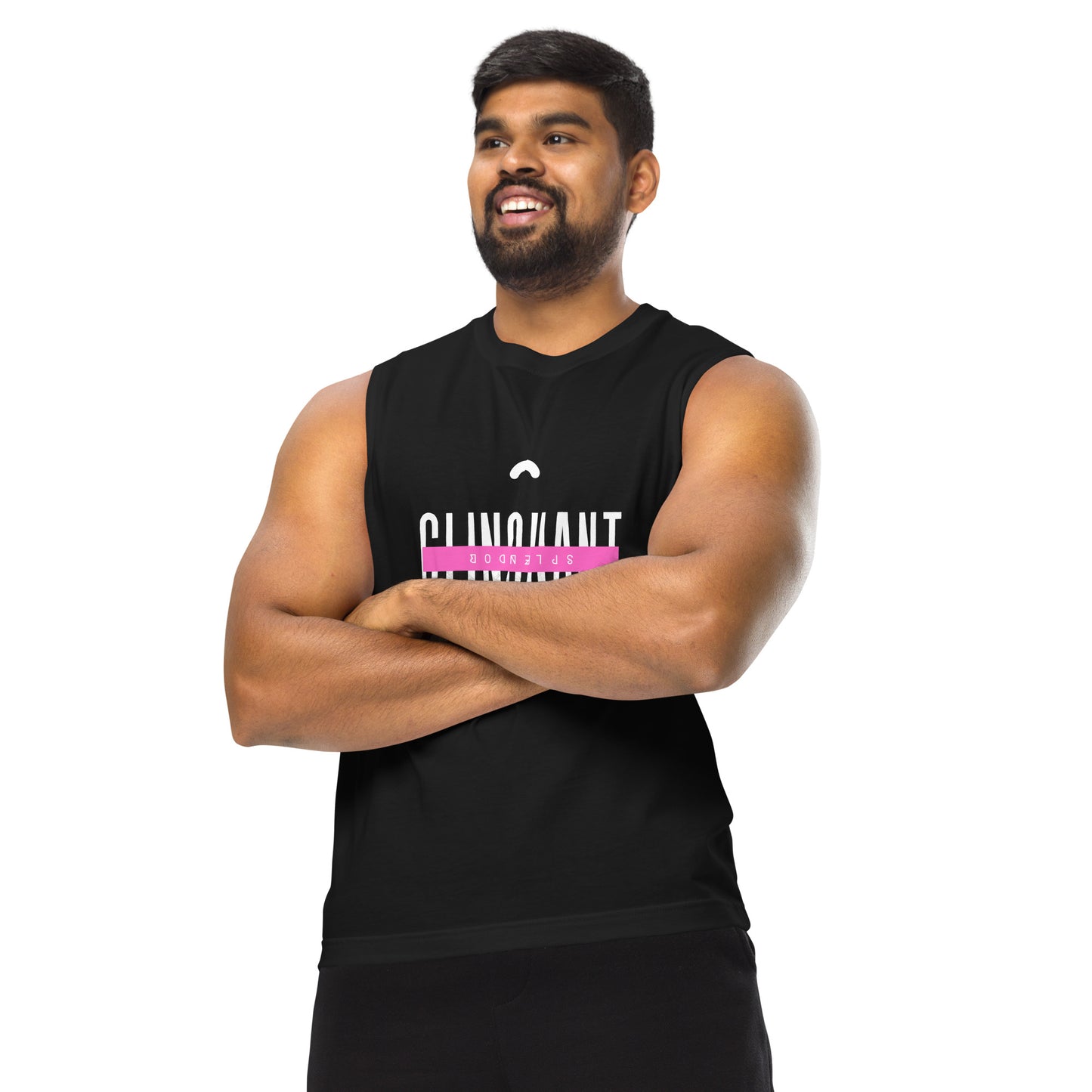 Clinquant Glam Muscle Shirt - FLAKOUT