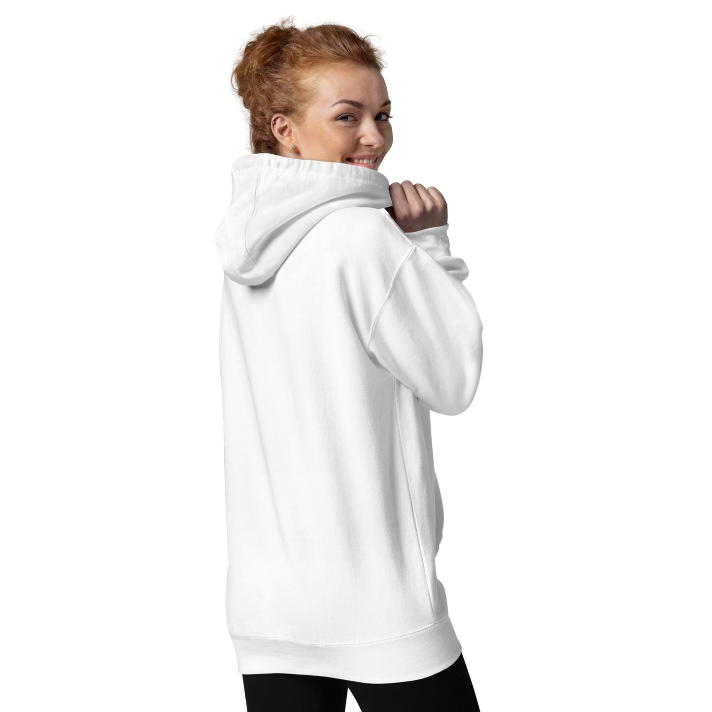 Noir Blossom Unisex Hoodie - FLAKOUT