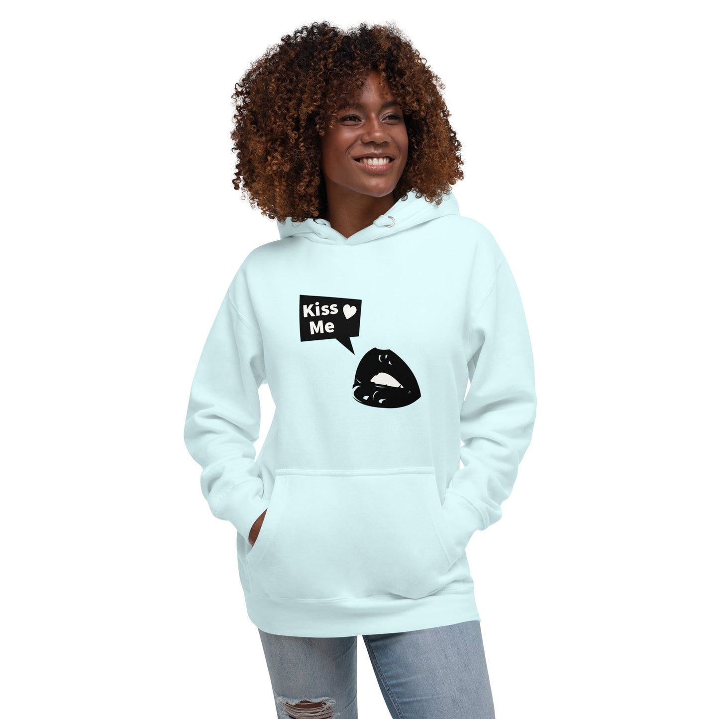 Sweet Talker Kiss Me Women's Hoodie - FLAKOUT